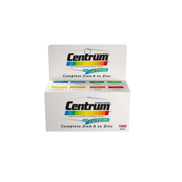Centrum With Lutein 100’S