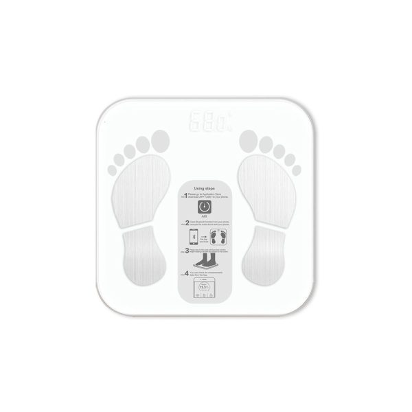 Bluetooth Body Fat Scale Grey
